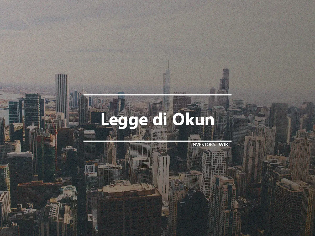 Legge di Okun