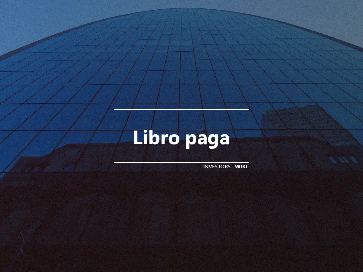 Libro paga