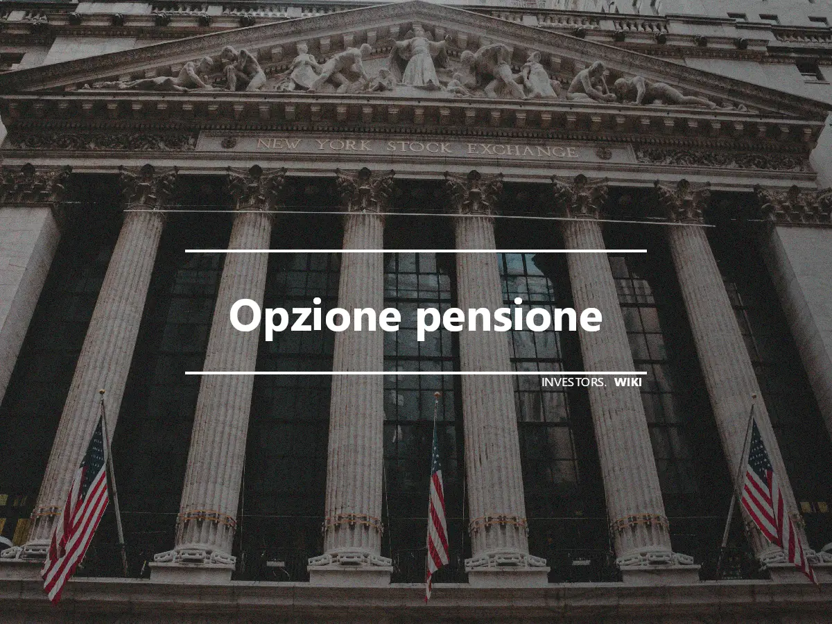 Opzione pensione