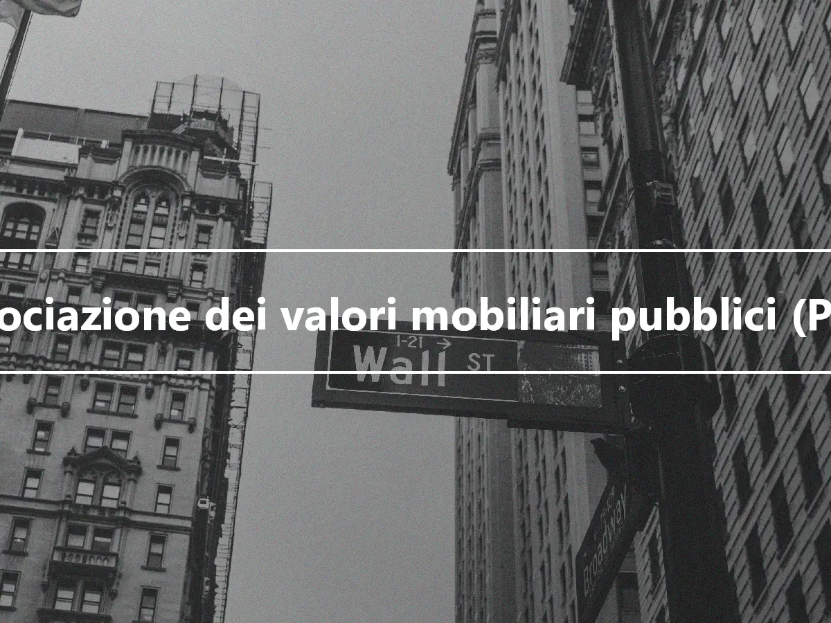 Associazione dei valori mobiliari pubblici (PSA)