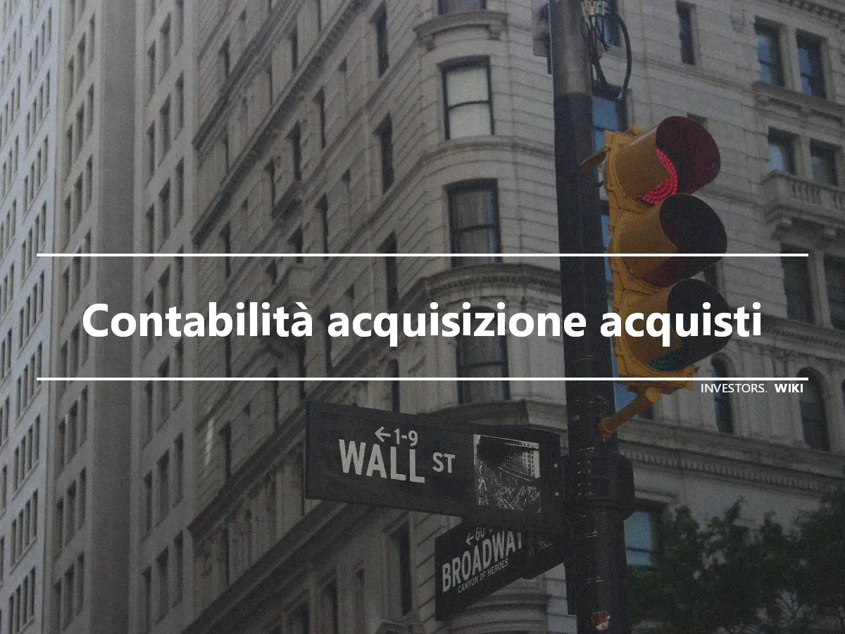 Contabilità acquisizione acquisti