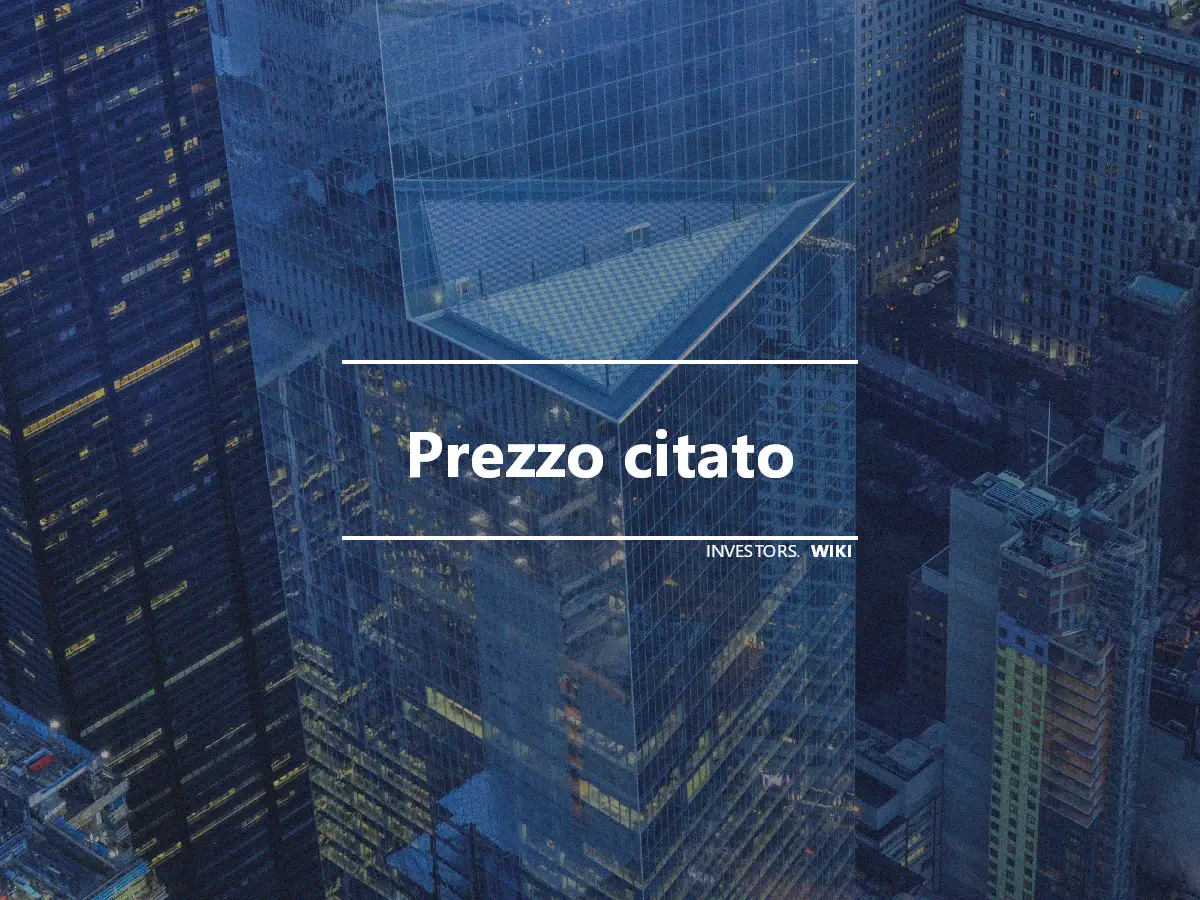 Prezzo citato