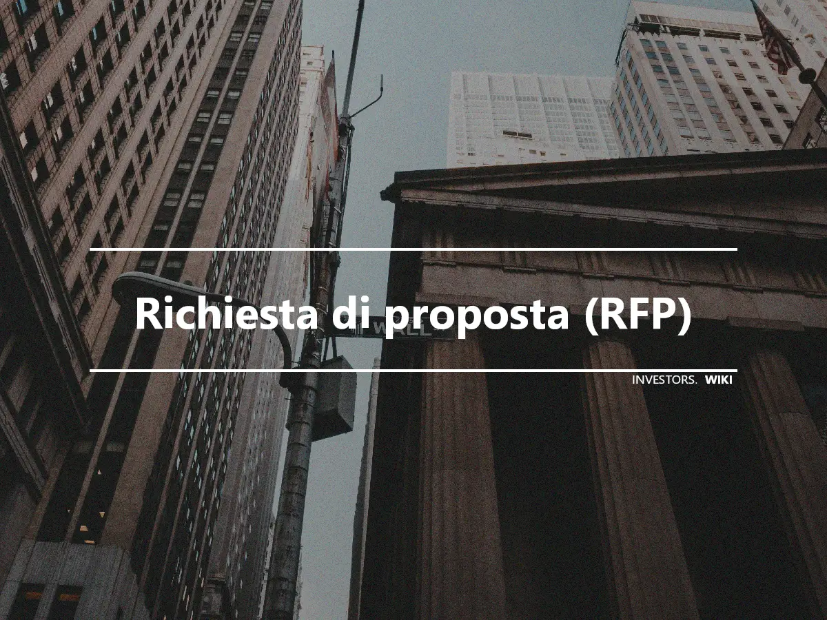 Richiesta di proposta (RFP)