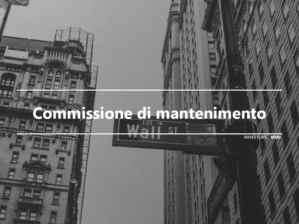 Commissione di mantenimento