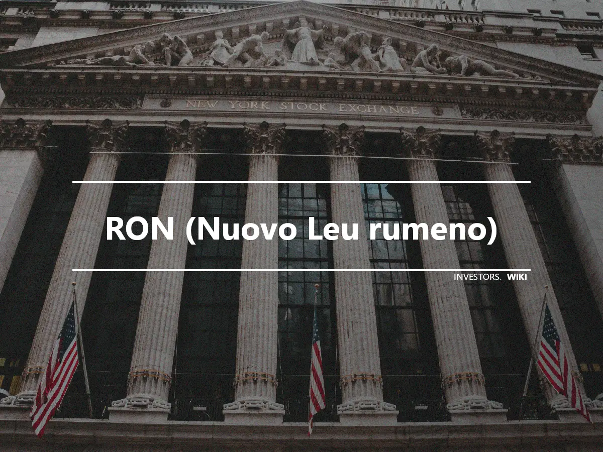 RON (Nuovo Leu rumeno)