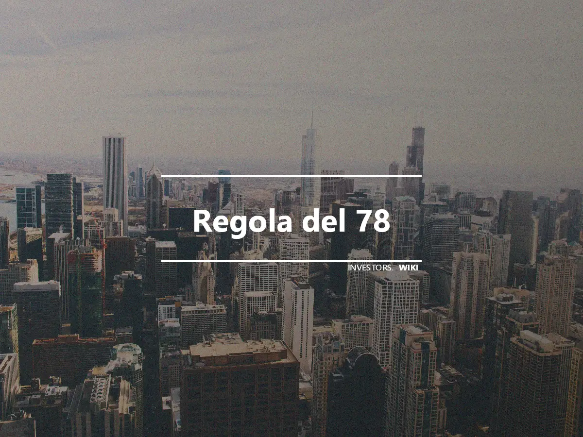 Regola del 78