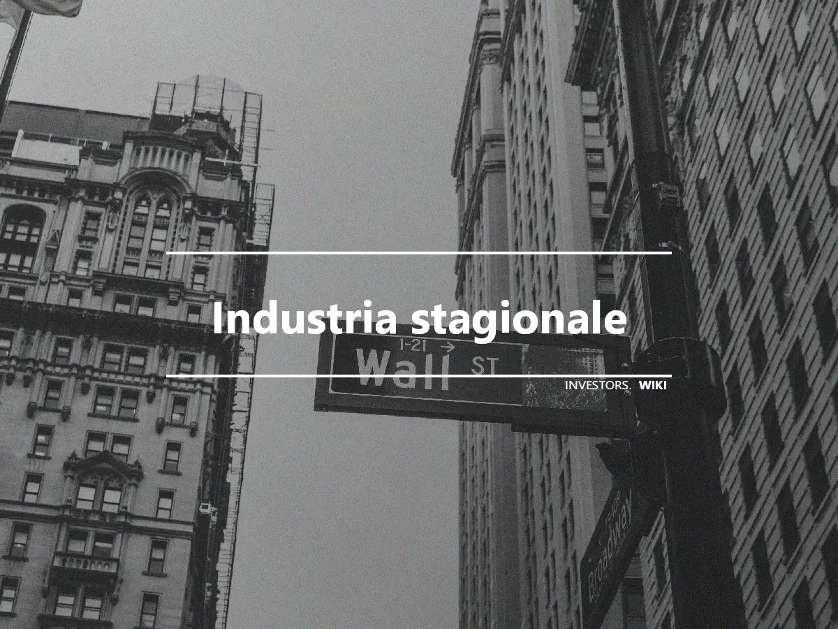 Industria stagionale