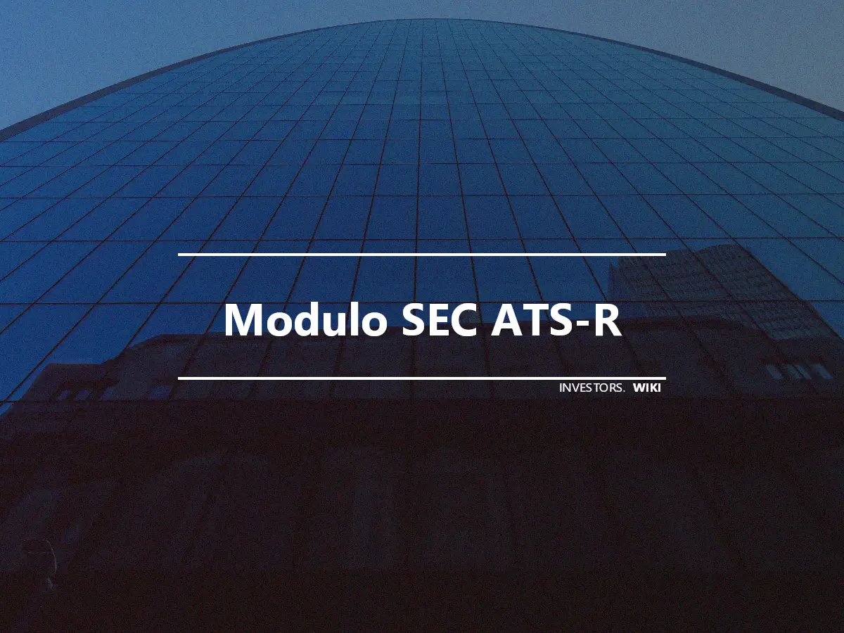 Modulo SEC ATS-R