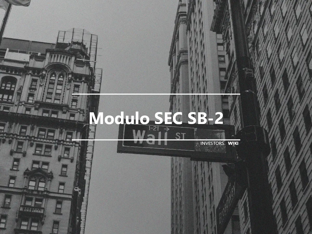 Modulo SEC SB-2