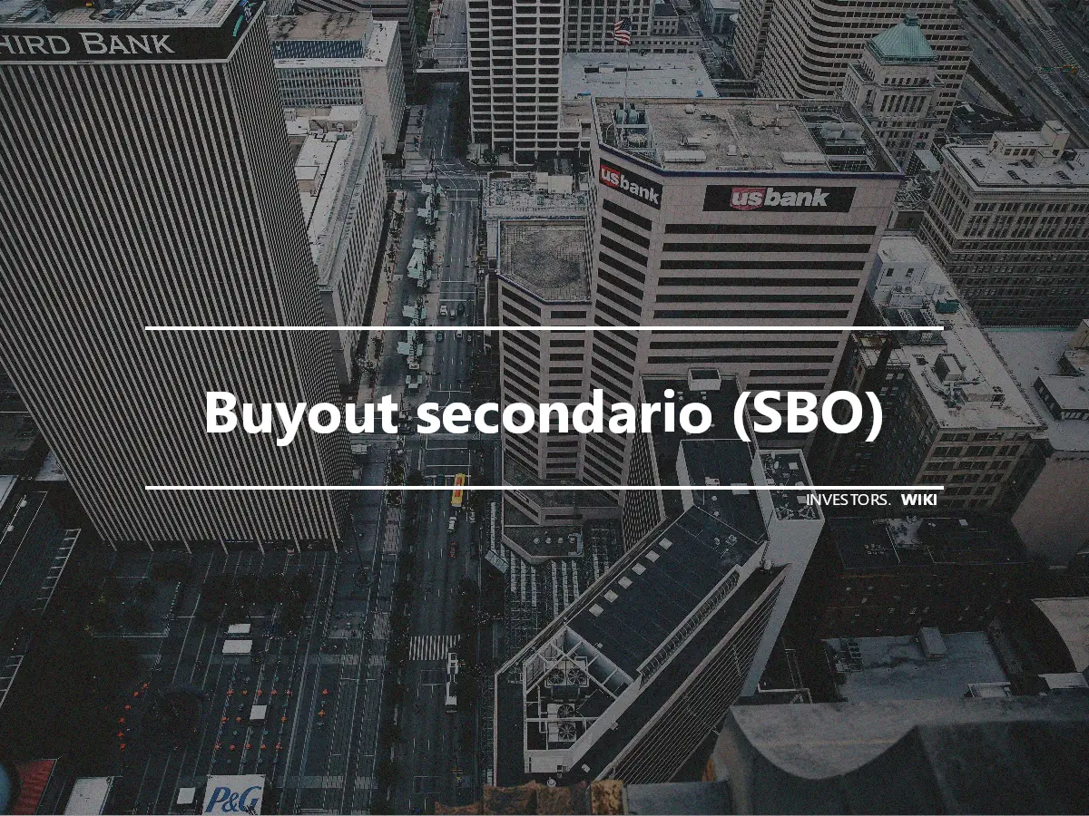 Buyout secondario (SBO)