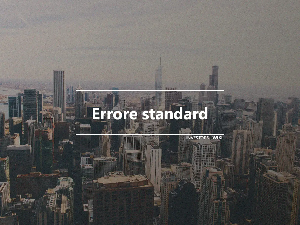 Errore standard