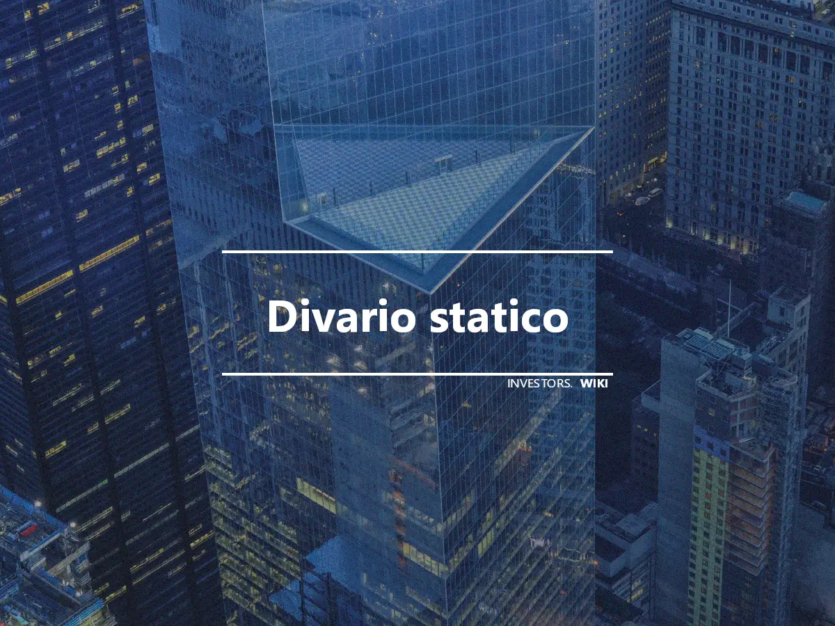 Divario statico