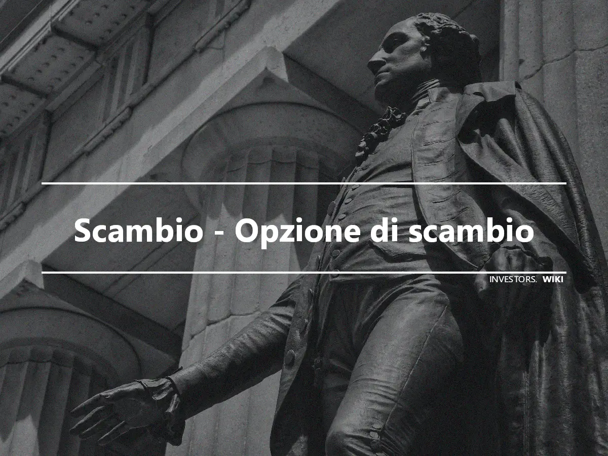 Scambio - Opzione di scambio