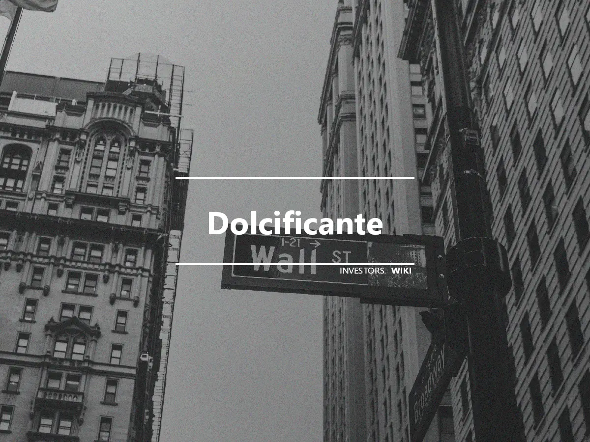 Dolcificante