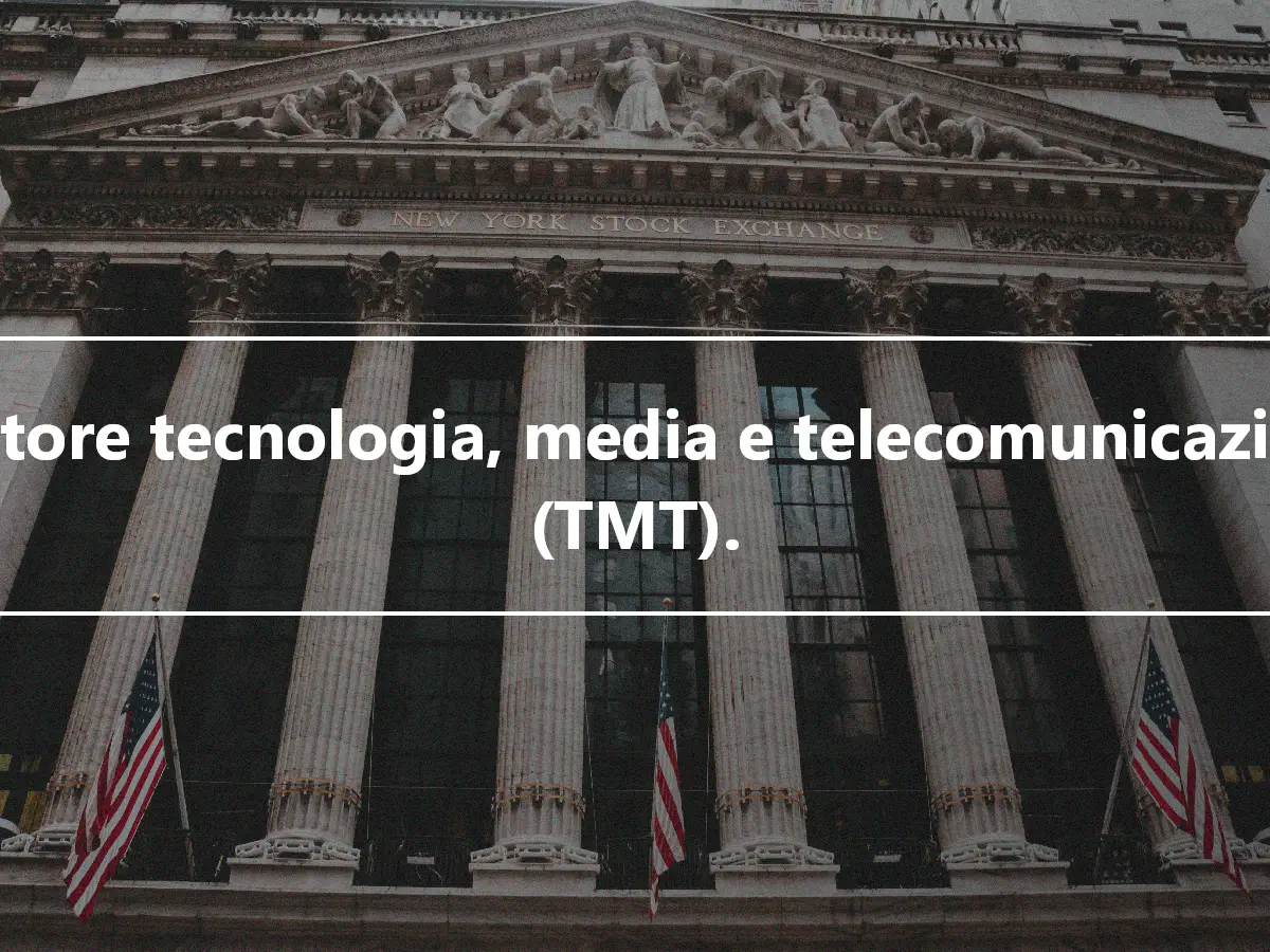 Settore tecnologia, media e telecomunicazioni (TMT).