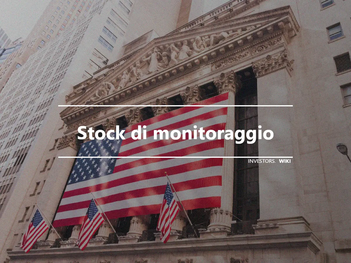 Stock di monitoraggio