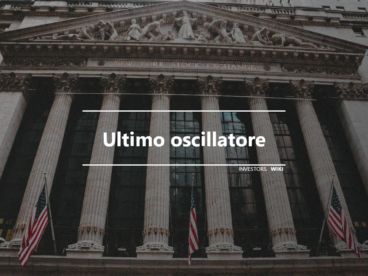 Ultimo oscillatore