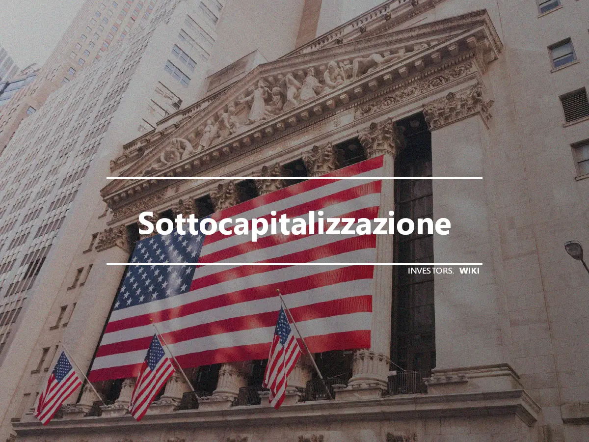 Sottocapitalizzazione