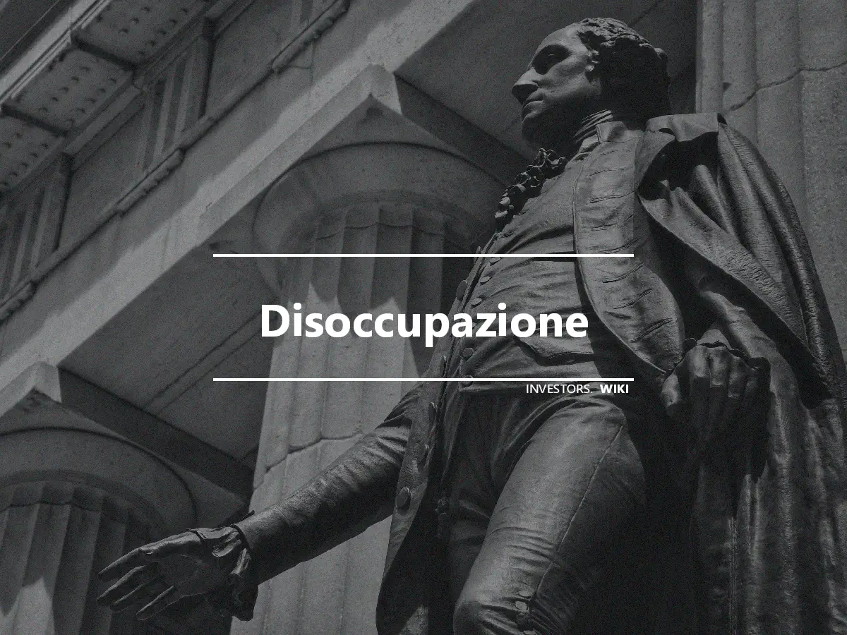 Disoccupazione