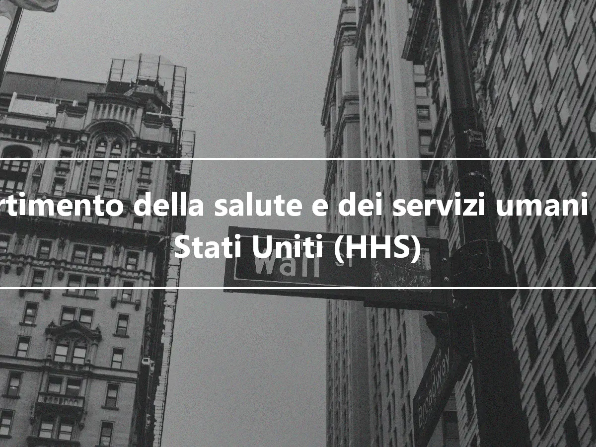 Dipartimento della salute e dei servizi umani degli Stati Uniti (HHS)