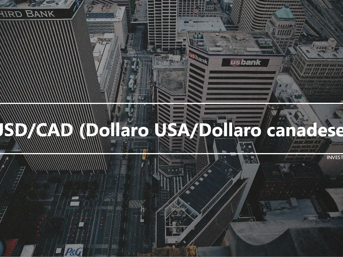 USD/CAD (Dollaro USA/Dollaro canadese)