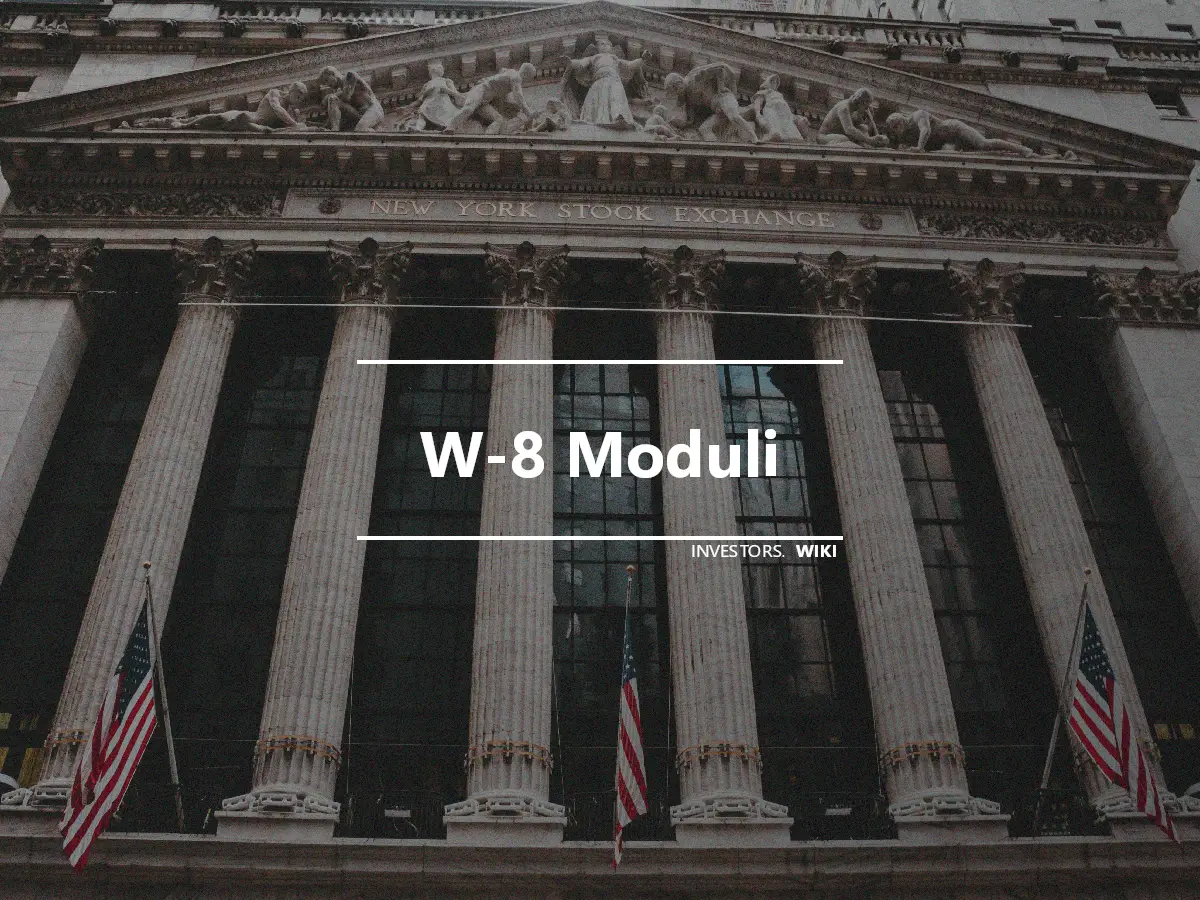 W-8 Moduli