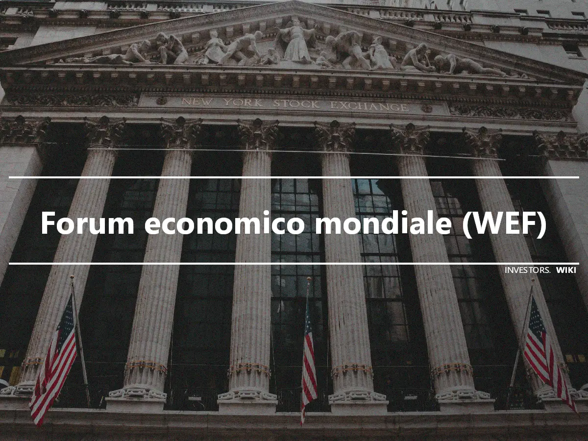 Forum economico mondiale (WEF)