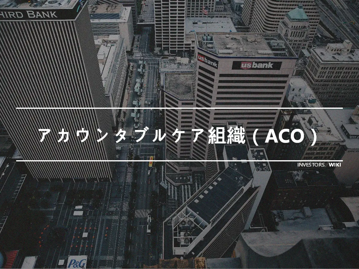 アカウンタブルケア組織（ACO）