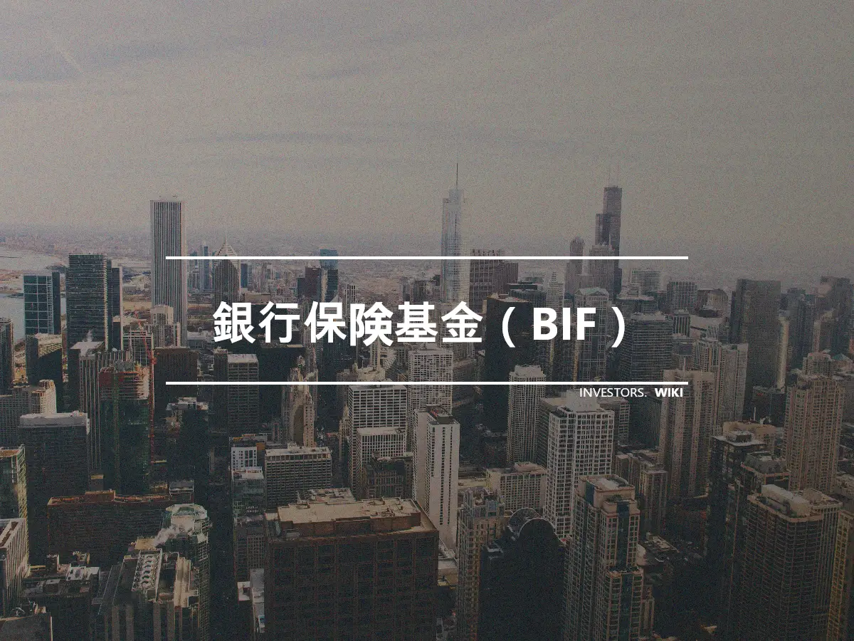 銀行保険基金（BIF）