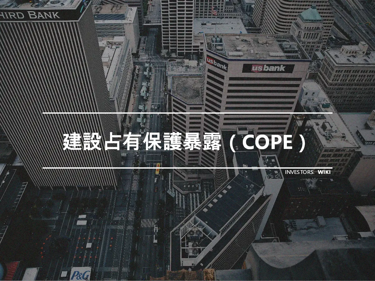 建設占有保護暴露（COPE）