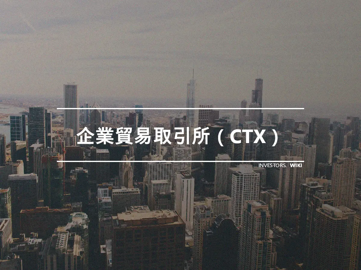 企業貿易取引所（CTX）