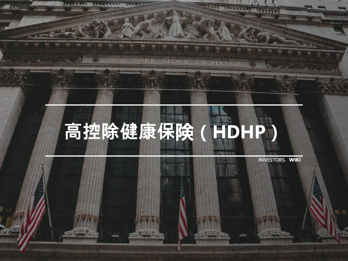 高控除健康保険（HDHP）