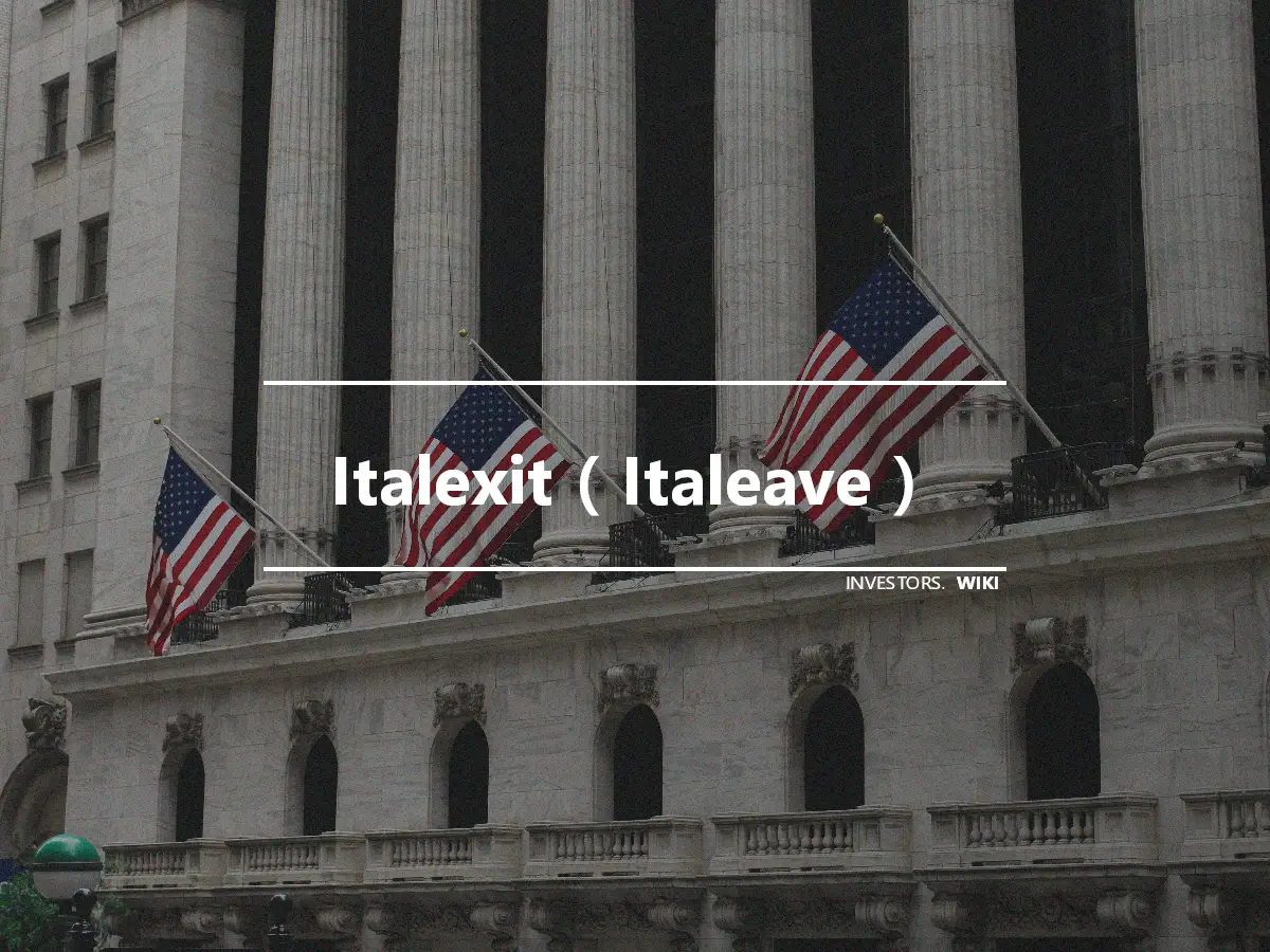 Italexit（Italeave）