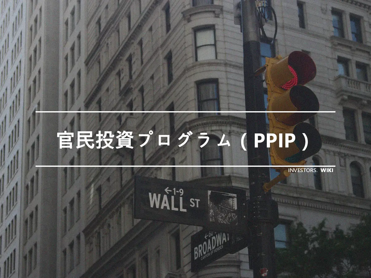 官民投資プログラム（PPIP）