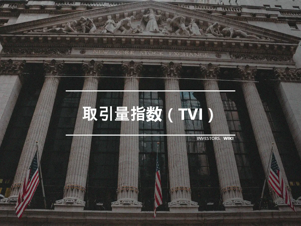 取引量指数（TVI）