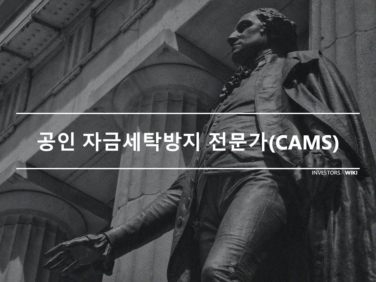 공인 자금세탁방지 전문가(CAMS)