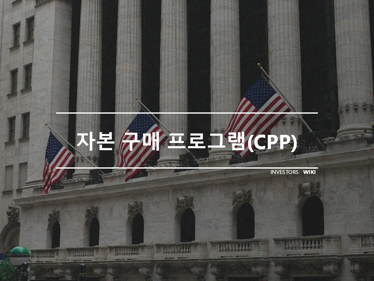 자본 구매 프로그램(CPP)