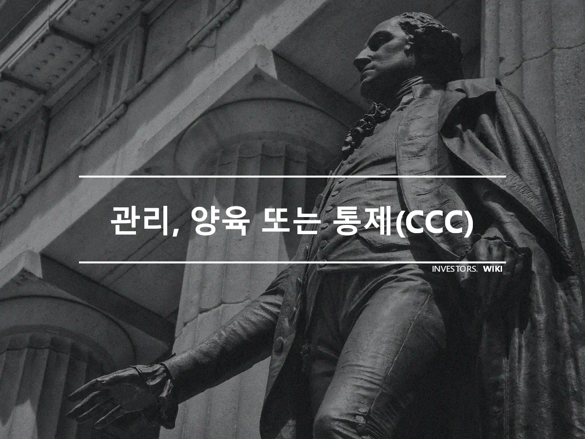 관리, 양육 또는 통제(CCC)