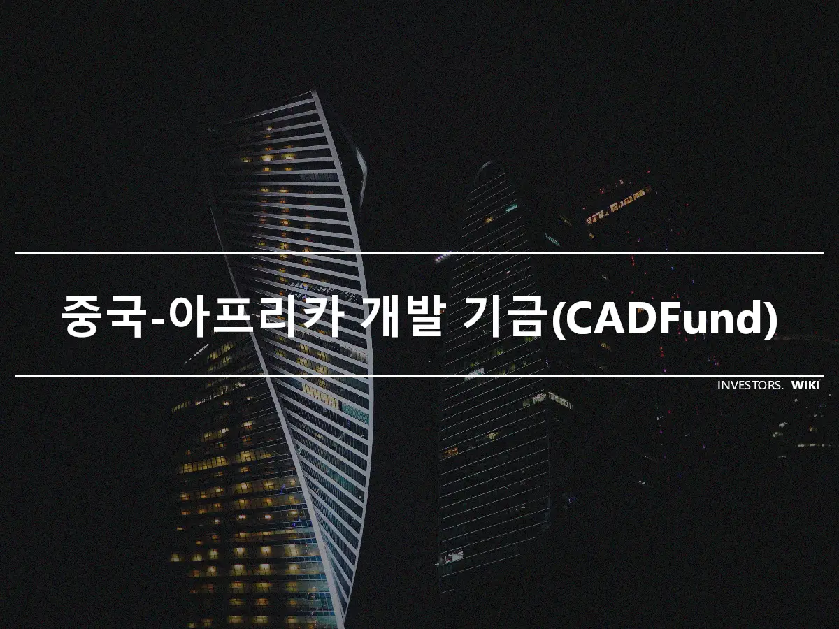 중국-아프리카 개발 기금(CADFund)