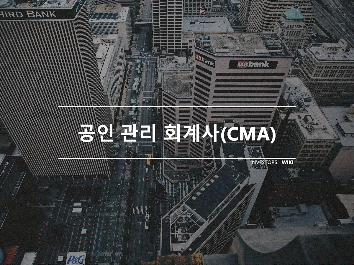 공인 관리 회계사(CMA)