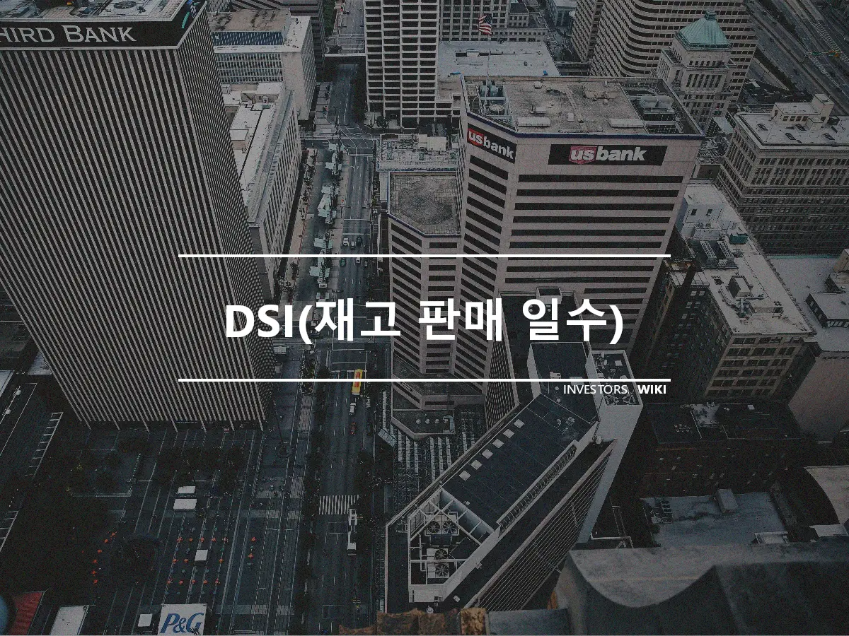 DSI(재고 판매 일수)