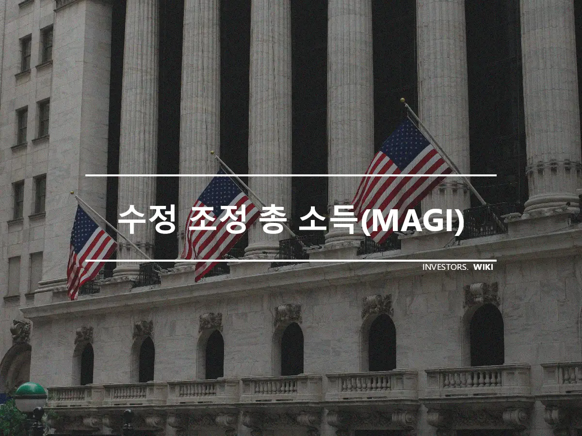 수정 조정 총 소득(MAGI)