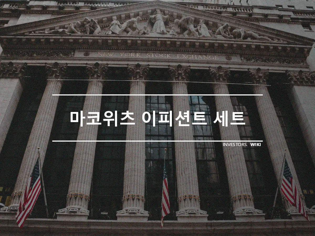 마코위츠 이피션트 세트