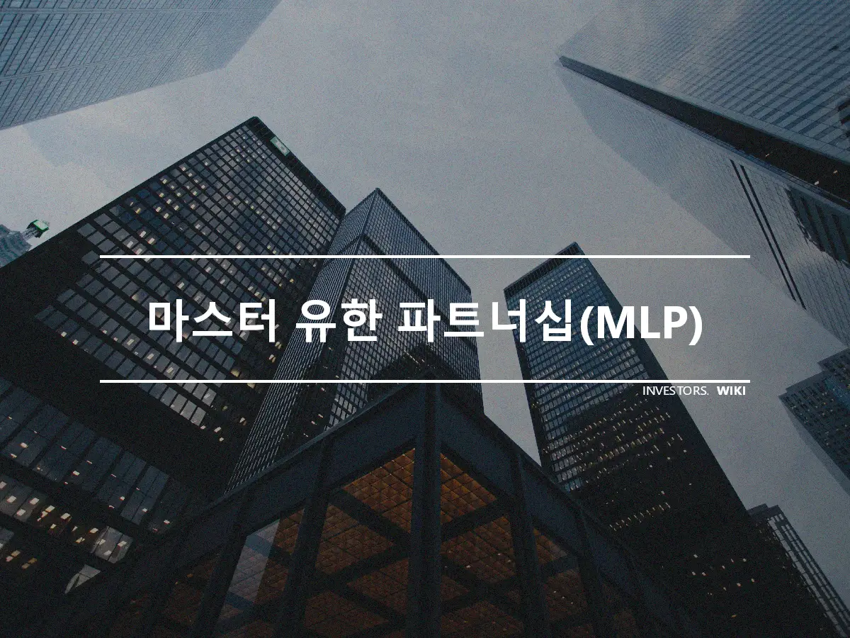 마스터 유한 파트너십(MLP)