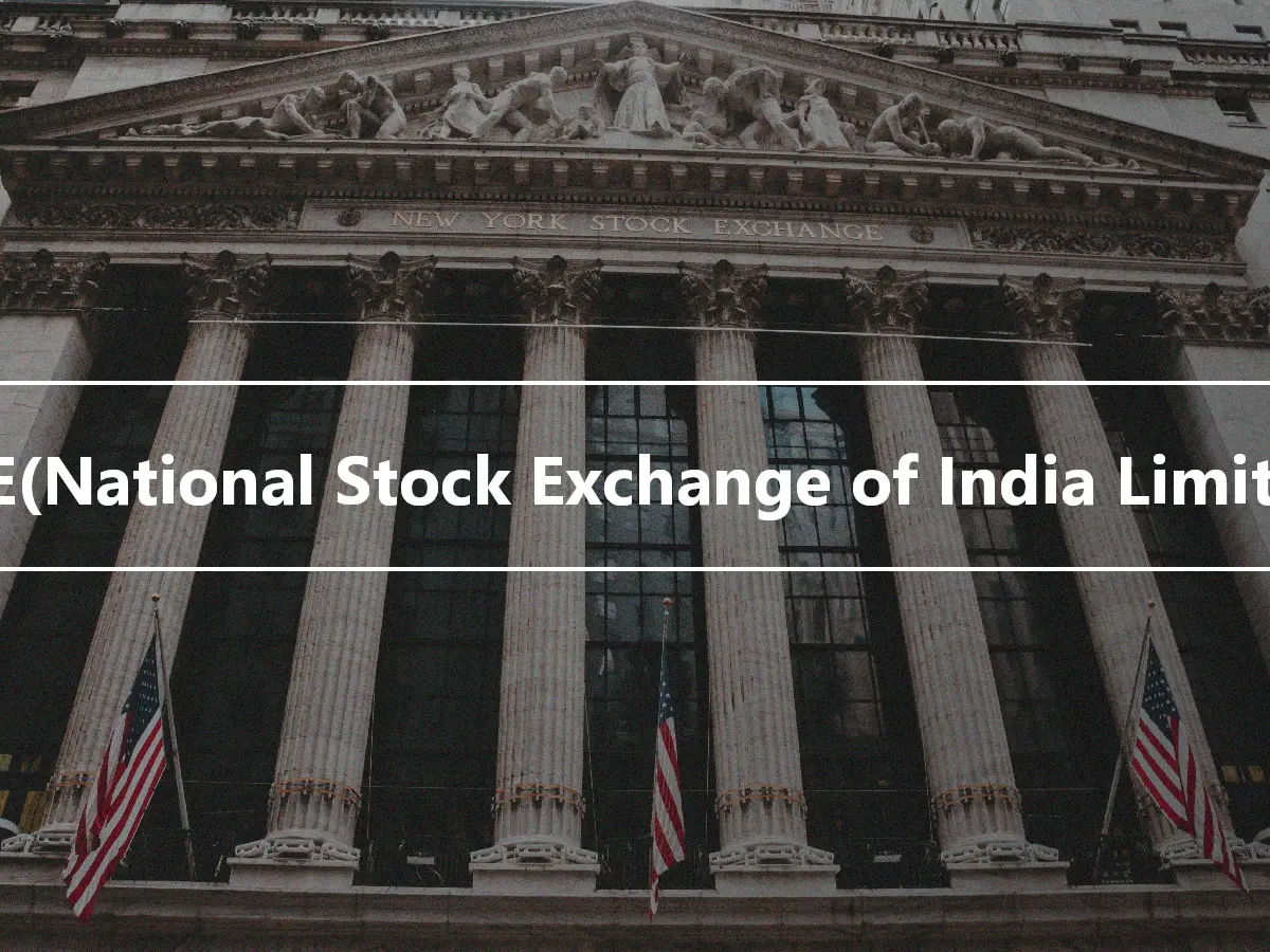NSE(National Stock Exchange of India Limited)