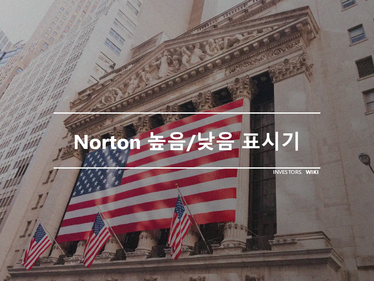 Norton 높음/낮음 표시기