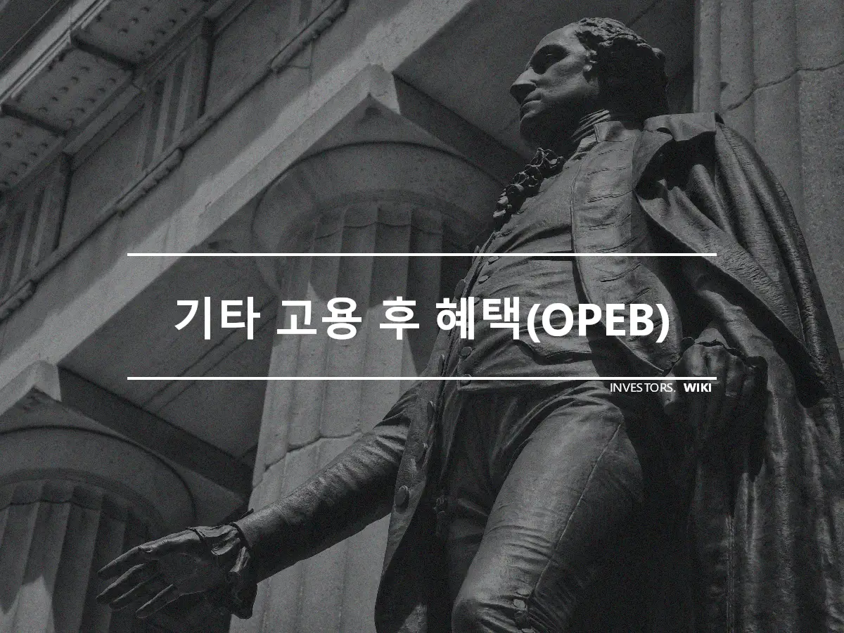 기타 고용 후 혜택(OPEB)