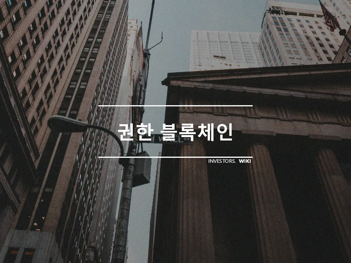 권한 블록체인