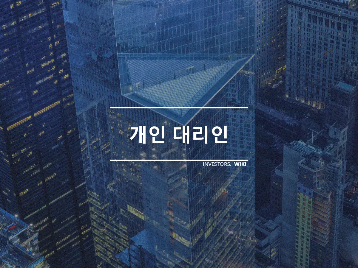 개인 대리인