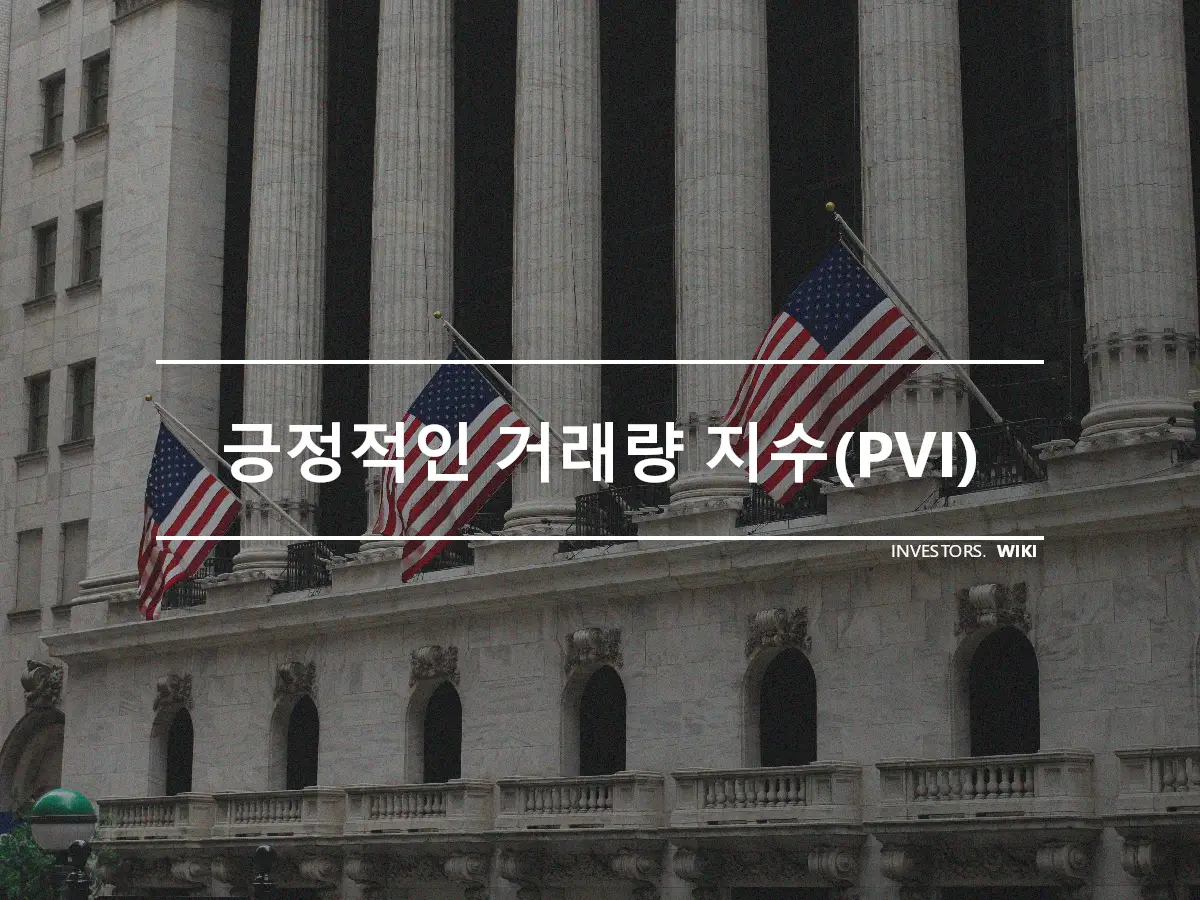 긍정적인 거래량 지수(PVI)